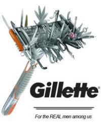 ДОЖДАЛИСЬ - Gillette - ДЛЯ НАСТОЯЩИХ МУЖЧИН !