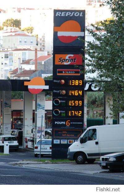 Цены на бензин в 2016ом?