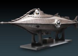 Макет сказочного "Наутилуса"