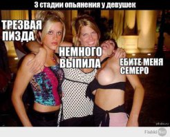 Пьяные подруги