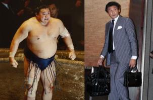 Совсем н обязательно, чт они и почле выступлений будут жирдяями. Вот пример (и таких немало) йокодзуна Таканохана. Первое фото это пик карьеры около 160 кг. Вторая через несколько лет после завершения 80 кг. Сумо это тяжелый вид спорта. И весьма зрелищный, если разобраться в нем