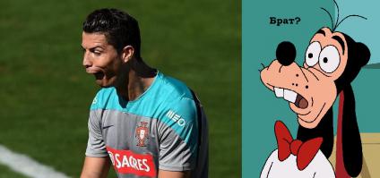 Фотожабы  Cristiano Ronaldo 