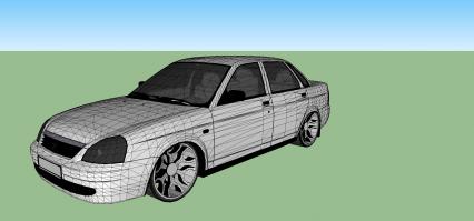 Безумная буханка : 3d модель