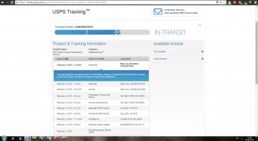 USPS? ну как сказать, завтра будет 10 суток как посылка где-то на просторах РФ тусуется, а я её так жду .