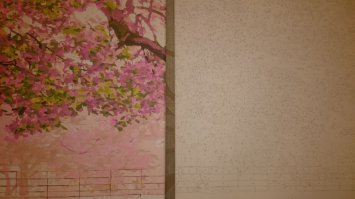 Вот зацените. Триптих "Сакура". Это раскраска по номерам (куча маленьких пронумерованных областей, где каждый номер соответствует определённому цвету).
Холст. Акрил. Жена уже второй месяц раскрашивает. Я тоже маленько помогаю. Терпения немеряно нужно.