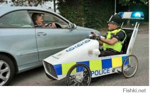 Самый необычный транспорт полиции