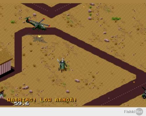 А такую игру кто помнит Desert Strike?
