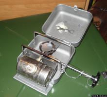 Вот это есть адская машинка -  примус "Турист"