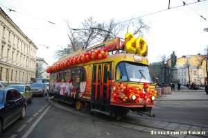 Аннушка: кафе - действующий трамвай.