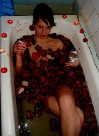 Хорошее сочетание белого и голубого кафеля!!!