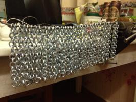 Плету из гровера 8М, по технологии 4-в-1, очень недурно получается. Девушка - молодец! Руки на правильной позиции!