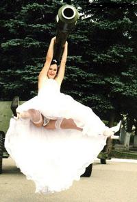 Смешные и забавные свадебные фотографии