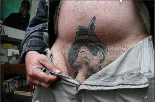 Адское тату