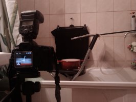 Как делал, в кастрюлю добавлена розовая краска.