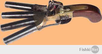 Создан первый двухствольный самозарядный пистолет