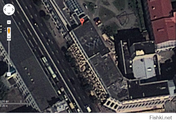 крыша здания академии исскуств в Минске