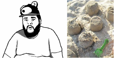 Замки из песка