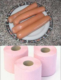 Купил сосиски по 40 рублей за пачку.