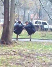 Надеюсь увидеть продолжение, как эти 2 гопника срываются с жердочек и насаживаются на них очком по самый затылок