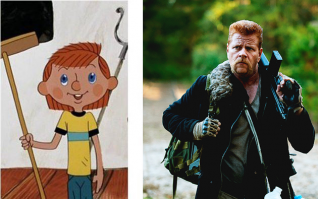 Дядя Федор подрос,возмужал и стал актером)))Дядя Федор уже не тот...