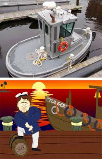 Найден пароходик из известного шоу с Расселом Кроу!