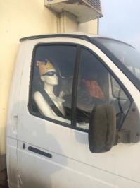 Вчера на МКАДе встретил вот такого штурмана