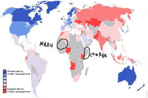 Все аналитики хотят родится в Америке,Австралии и Британии или только в этих странах проводился опрос?

пы.сы. даже в Мали и Сомали не так страшно жить, как в России - подумаешь там лет 30 уже идет гражданская война