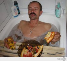 Живой пример согласившегося на пиццу