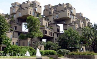 жилой комплекс в Монреале – Хабитат 67