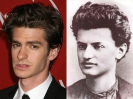 Эндрю Гарфилд, молодой Лев Троцкий, фиксик Нолик