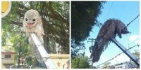 на монстра похожа.