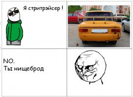 Это не стритрейсер, это *******!