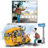 Авария дня 1597. Водитель маршрутного автобуса устроил крупное ДТП