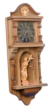 Деревянные часы Клейтона Бойера