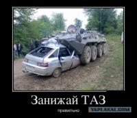 Контейнер расплющил лекговушку