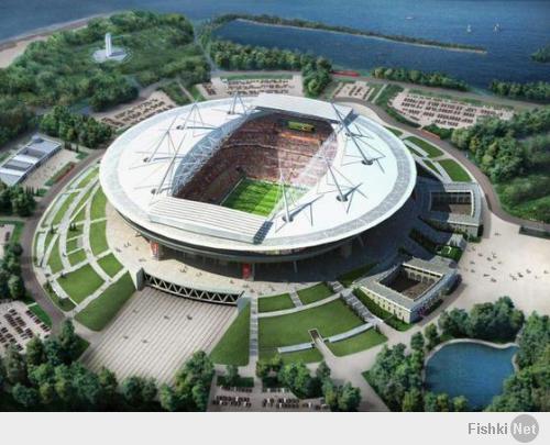 стадион "ЗЕНИТ АРЕНА" объект обещали сдать в октябре 2009г. вот фото обещаний и фото реальности 2014г.