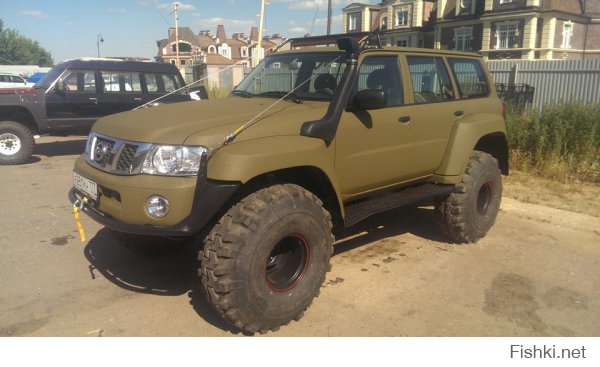 УАЗ против Nissan Patrol