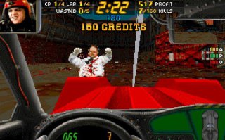 В первой карме мне нравился экрнанчик который показывал маньячное лицо водителя