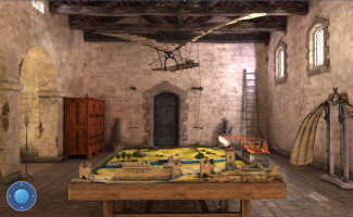 и, конечно, Леонардо 
(отсюда -  )