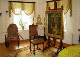 Мастерская Ивана Шишкина (1)
И.И.Шишкин и А.В.Гине в мастерской на острове Валааме (2)