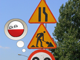 Люди на дорожных знаках мира