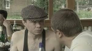 А мне нравится сериал "Охота на асфальте" про банду, нападающую на дальнобойщиков, где Баширов играет отморозка-бандита.