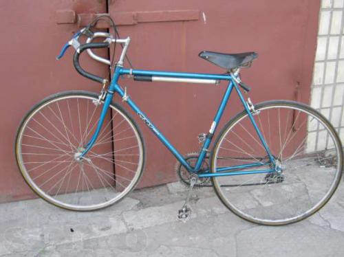 то же был легендарны велосипед,я на таком 5 лет занимался велоспортом,хотя у меня он выглядел получше