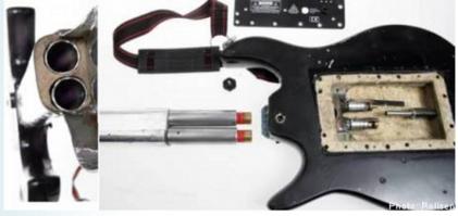 Капсюльный шестизарядный пепербокс — стилет — трость