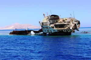 Красное море, в районе острова Тиран. Говорят, что русский...