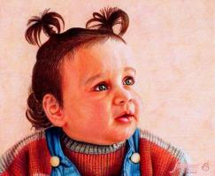 14-летняя Любовь Ансимова. молодой адвокат из Португалии, Сэмюэл Сильва, перерисовал фотографию на листе бумаги (22,5 x 20 см.), используя 7 обычных шариковых ручек Bic. 
Еще рисунок Силвы: