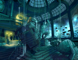 Тайная комната под озером