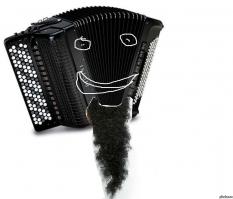 Баян, причем бородатый!