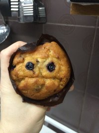 Маффины, фоткаю на работе :)