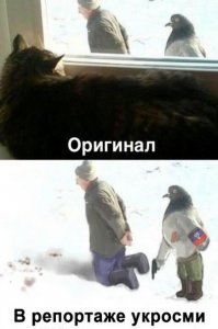 Упоротый журналист на украинском телевидении